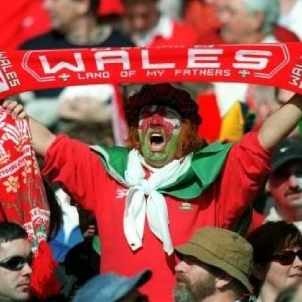 National pride: Welsh flag to fly above Downing Street.