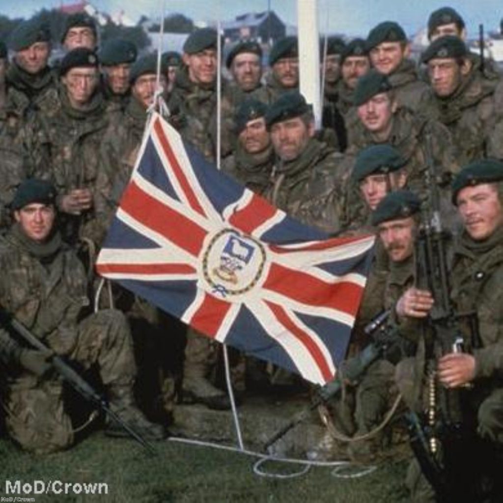 Falklands: A World War Two-era war in the modern world