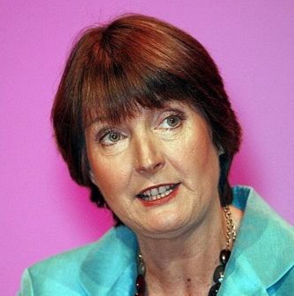 Harriet Harman appears to back Democrats