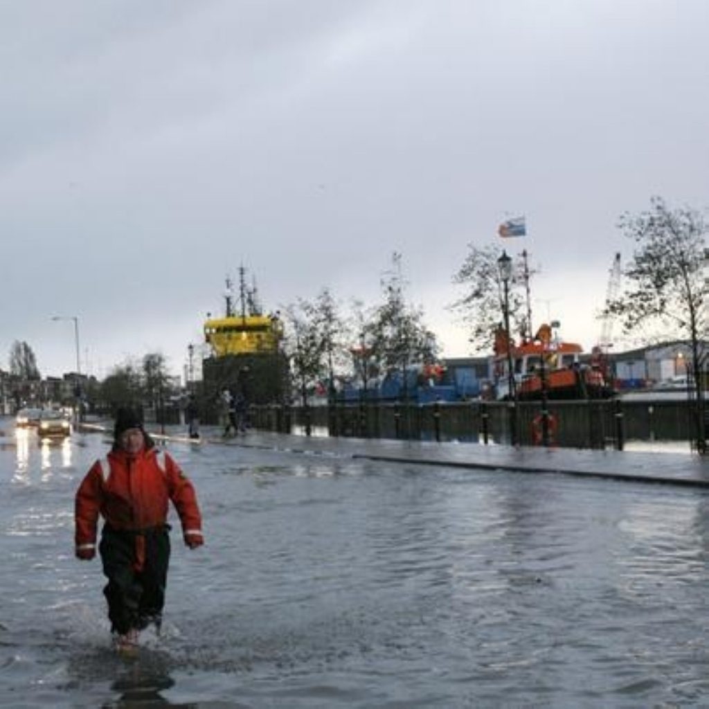 Parts of east coast already under water