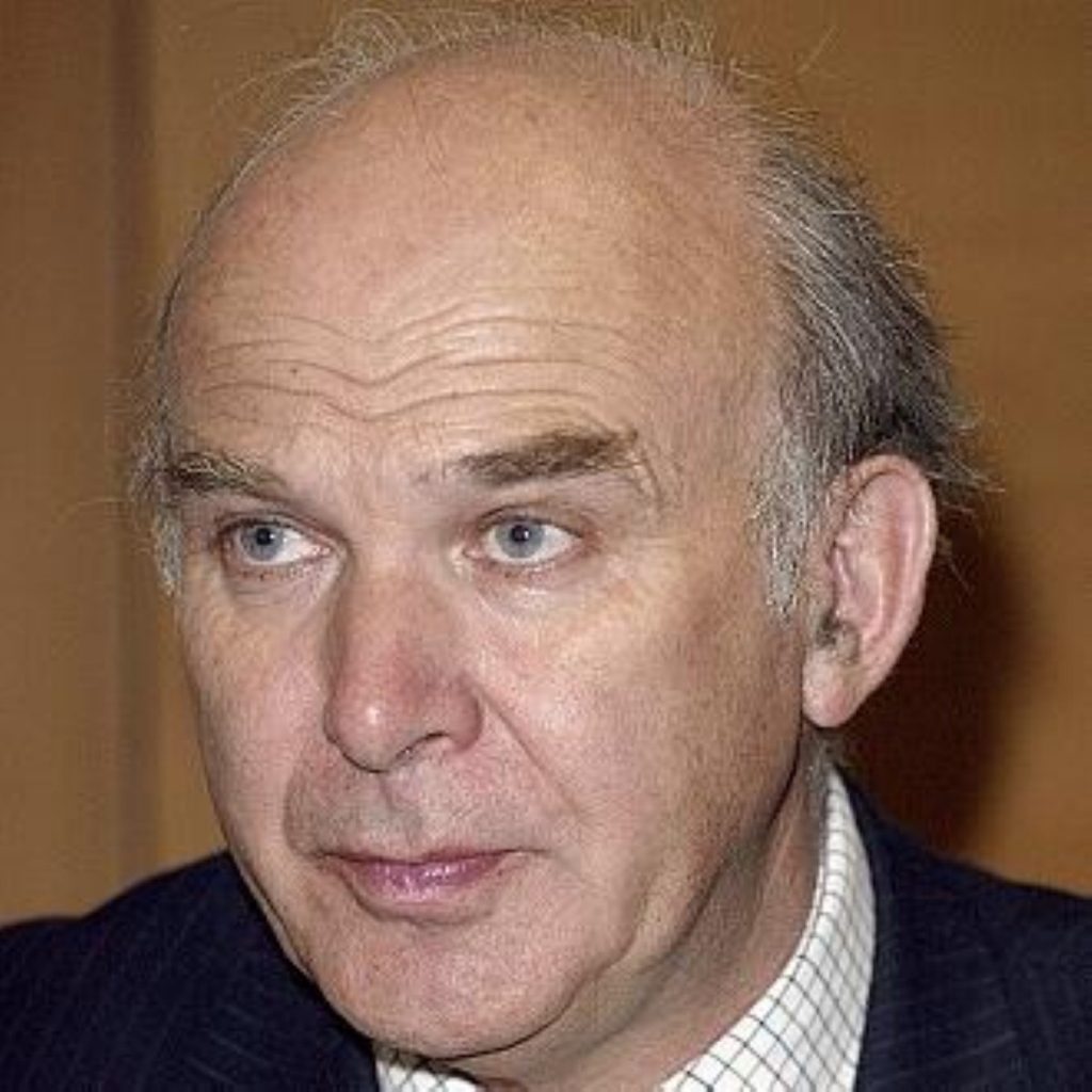 Vince Cable: 