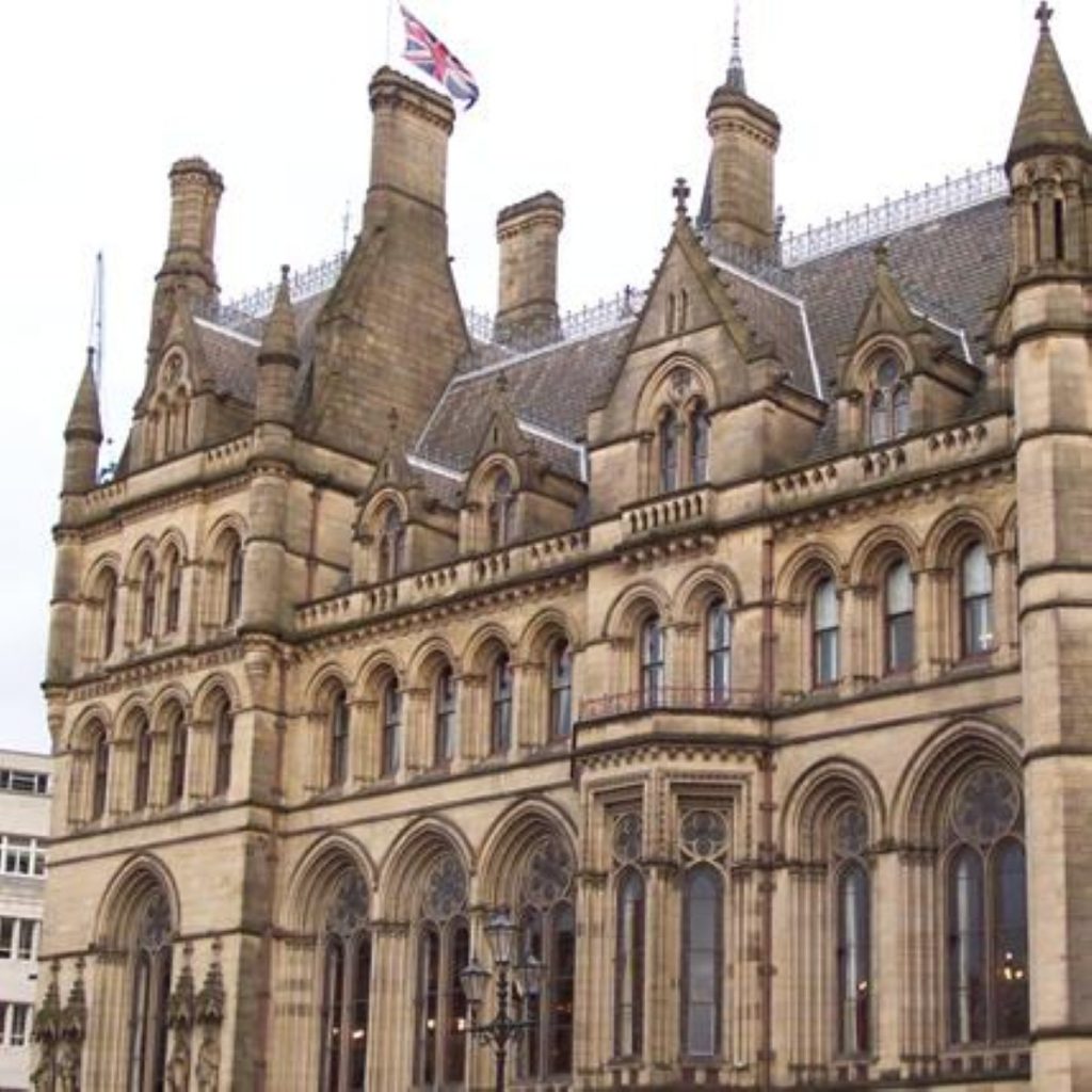 Manchester Town Hall, near the conference centre