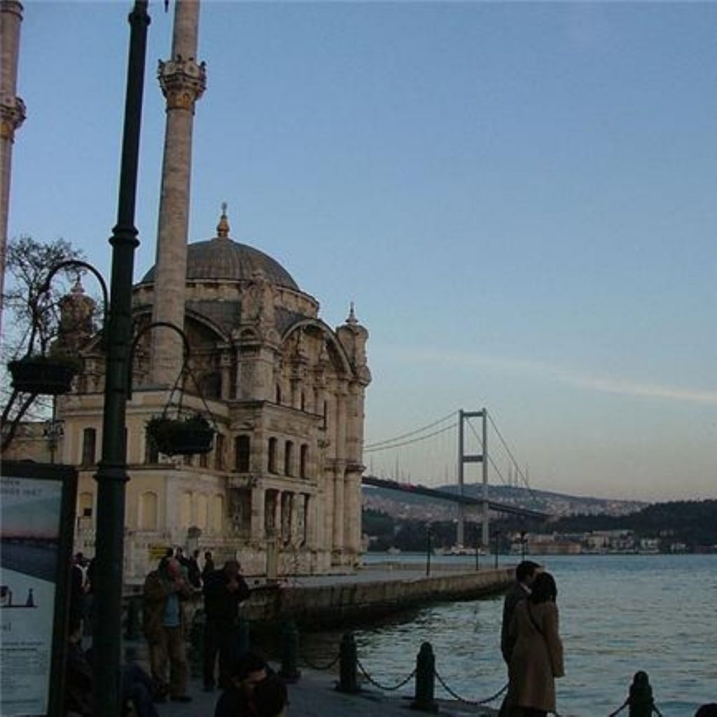 The Bosphorus bridge in Istabul. Turkey is a major 