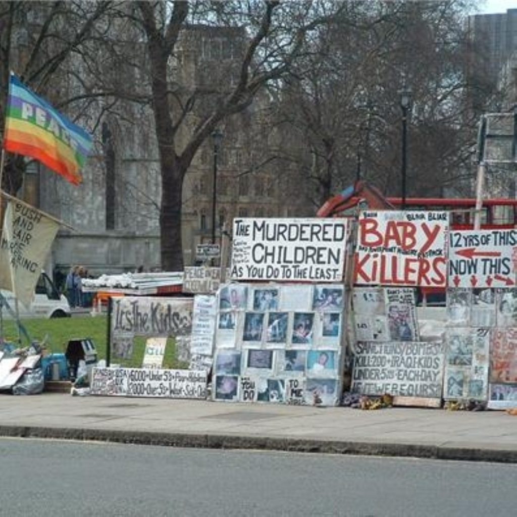 Parliament Square protests to be legalised. File licensed under Creative Commons Attribution 2.0 