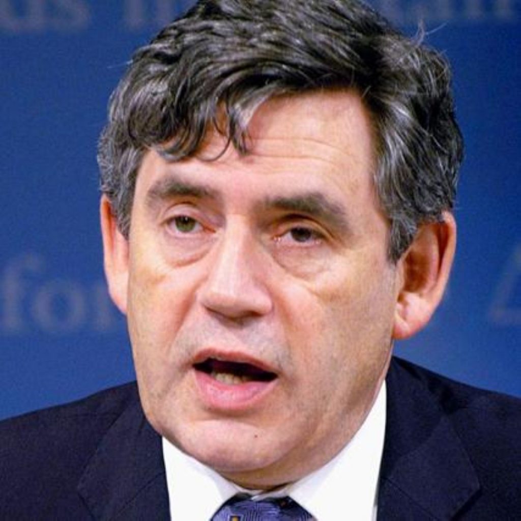 Gordon Brown announces new community work scheme