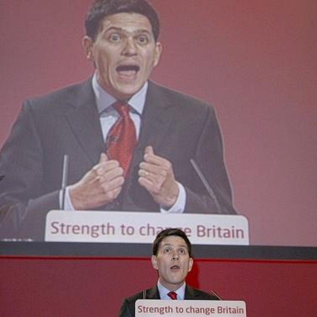 Miliband throws his hat in the ring