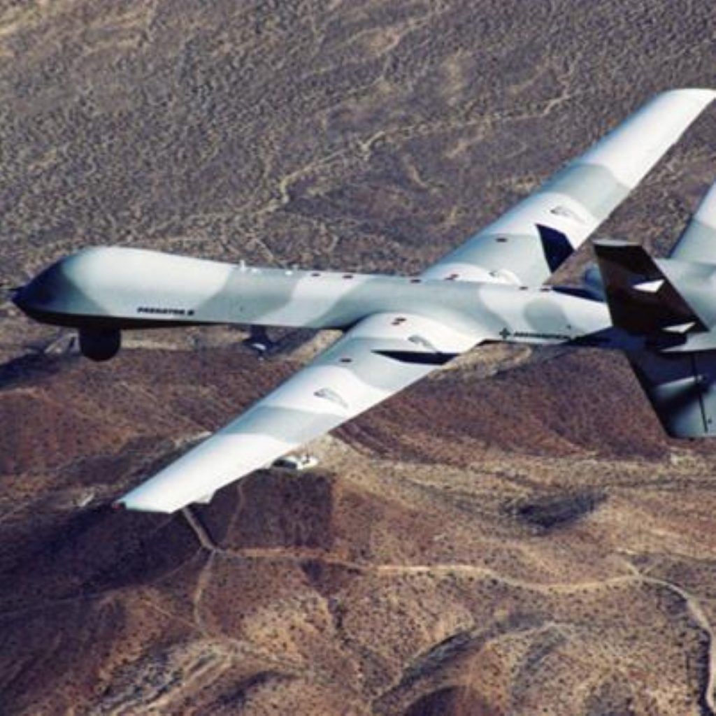 An RQ-9 Predator B - now MQ-9 Reaper