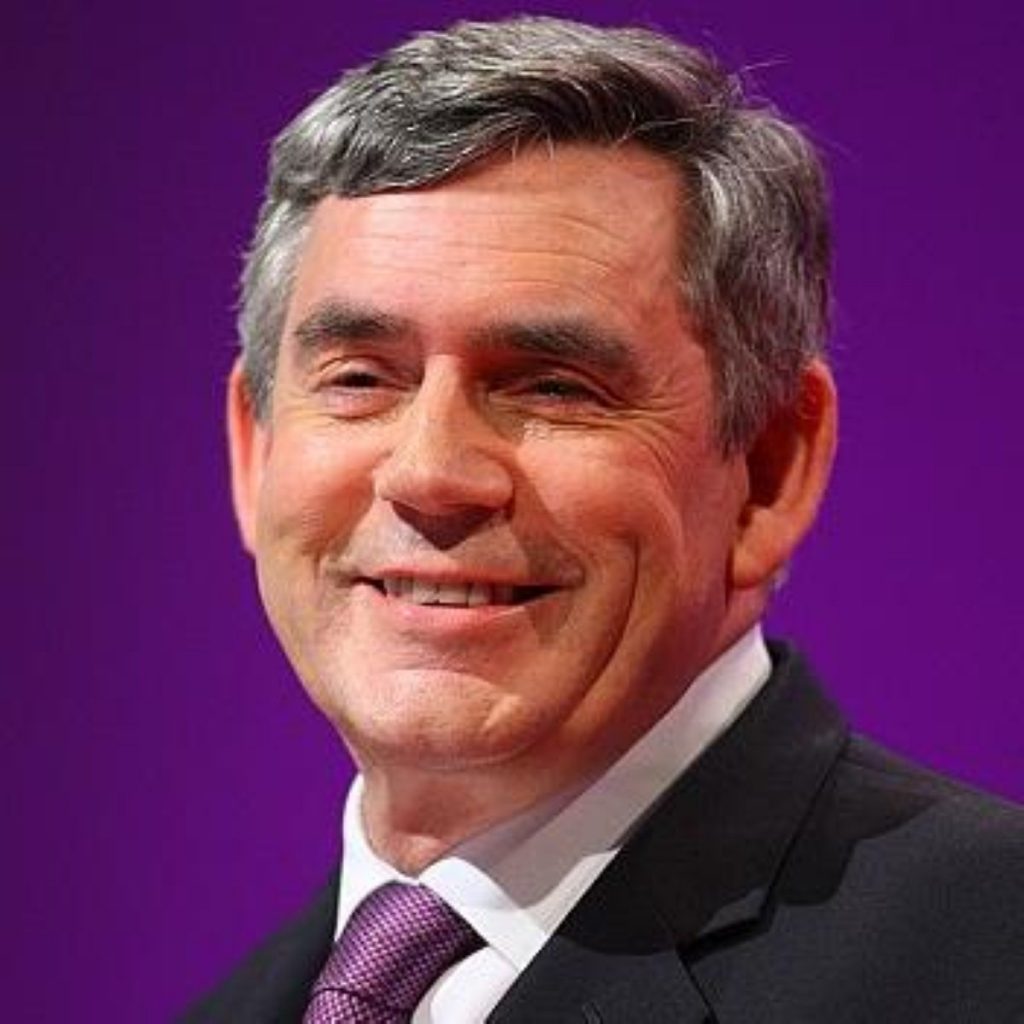 Good news for Gordon Brown