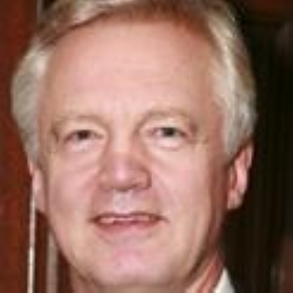 David Davis has launched an attack on his own party