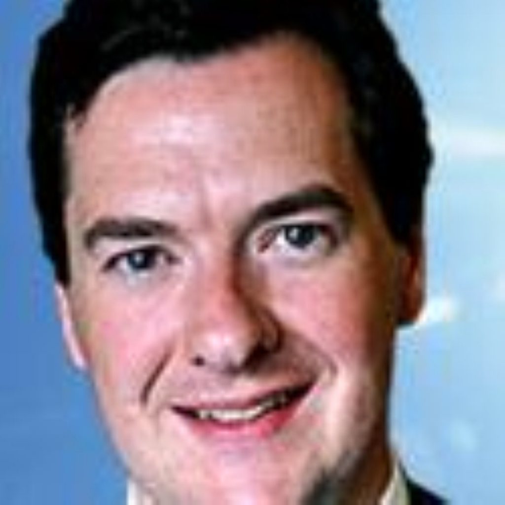 George Osborne, shadow chancellor