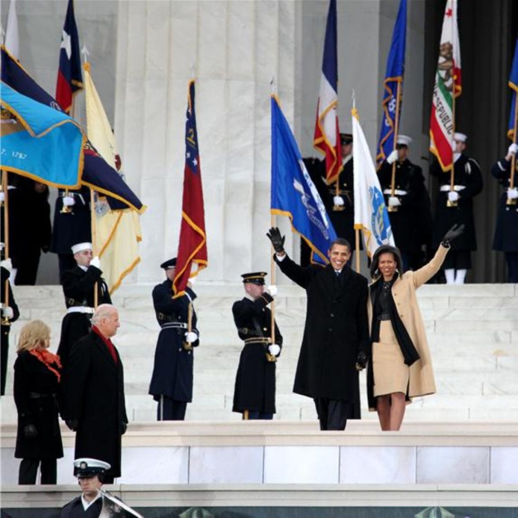 Barack Obama in Washington DC - image licensed under Creative Commons Attribution 2.0 License