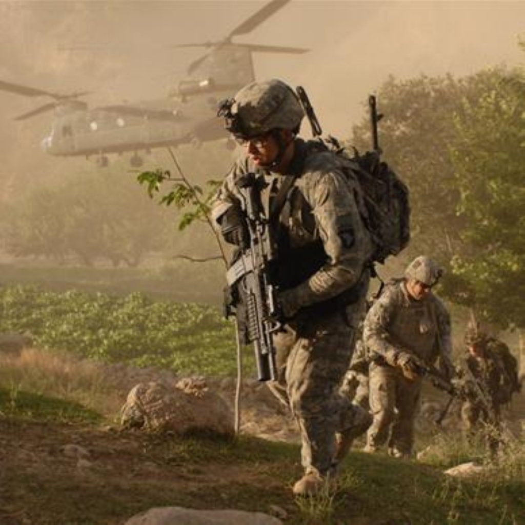 US forces in Afghanistan