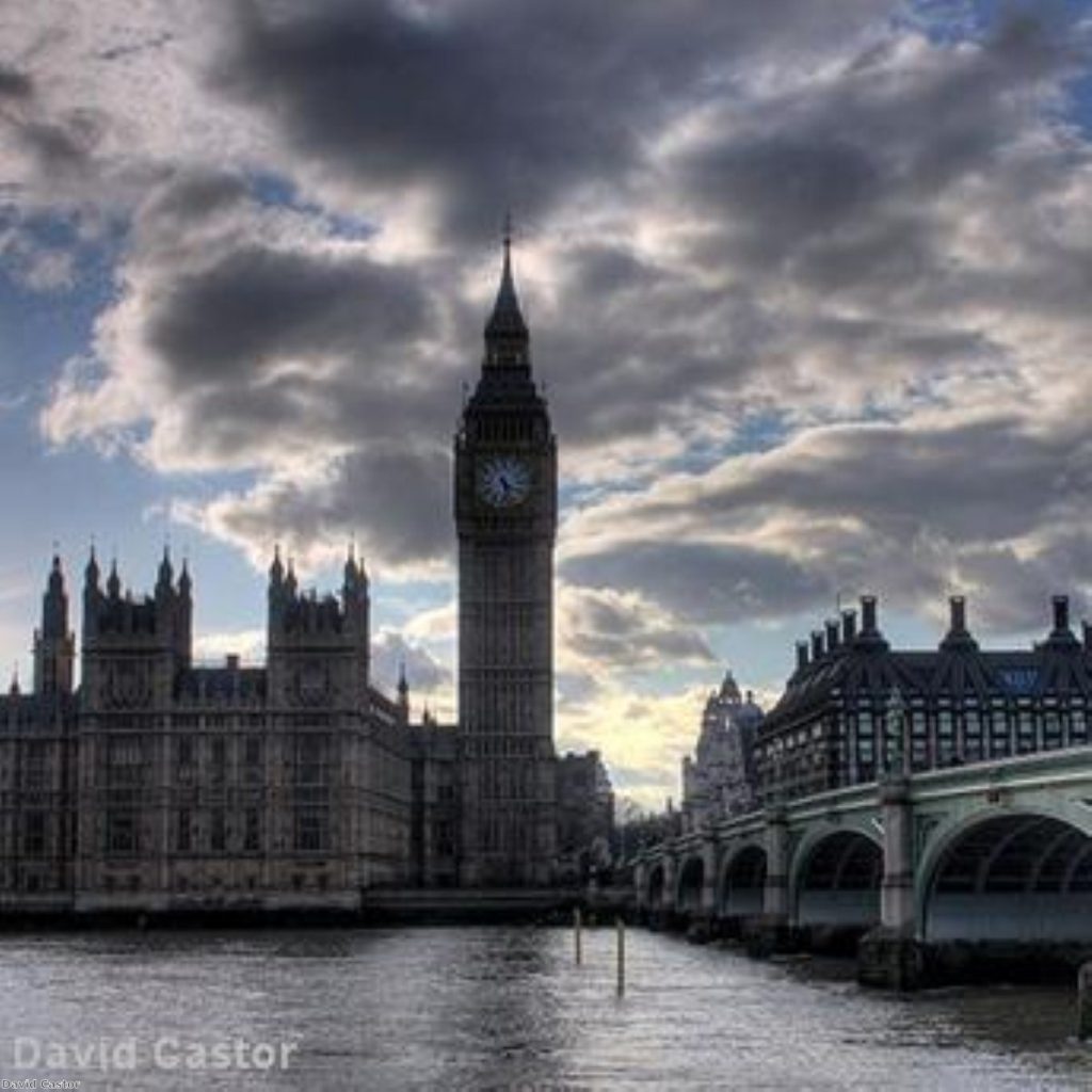 Clouds on the horizon: Miliband's clashes with Cameron have been increasingly bad-tempered recently