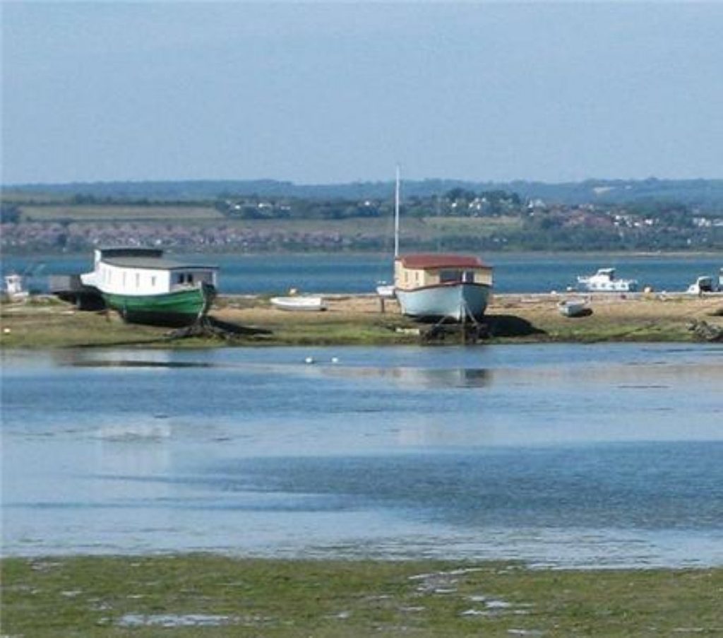 Filial feud: Father and son fight it out in picturesque Hayling Island