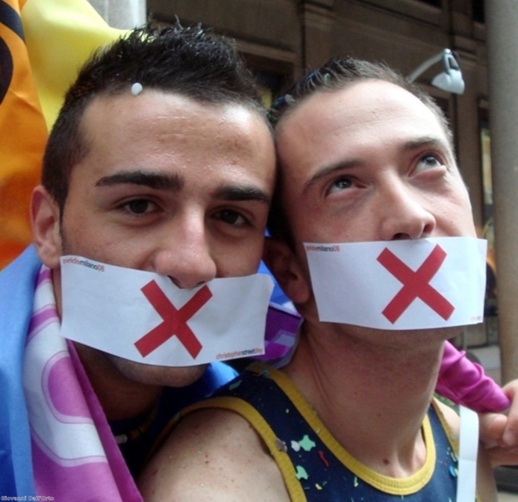 Silenced: many gay asylum seekers are not comfortable talking about their sexuality to Home Office officials  