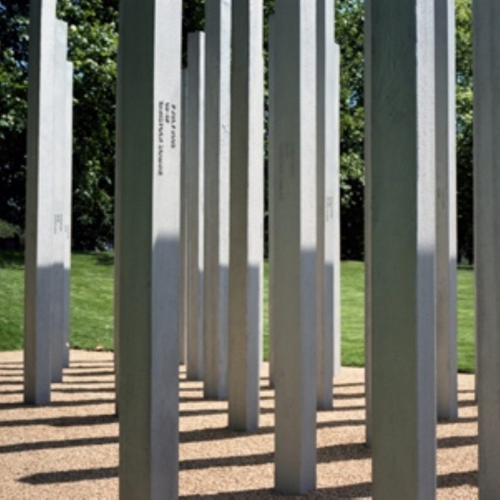 The memorial which will be unveiled today