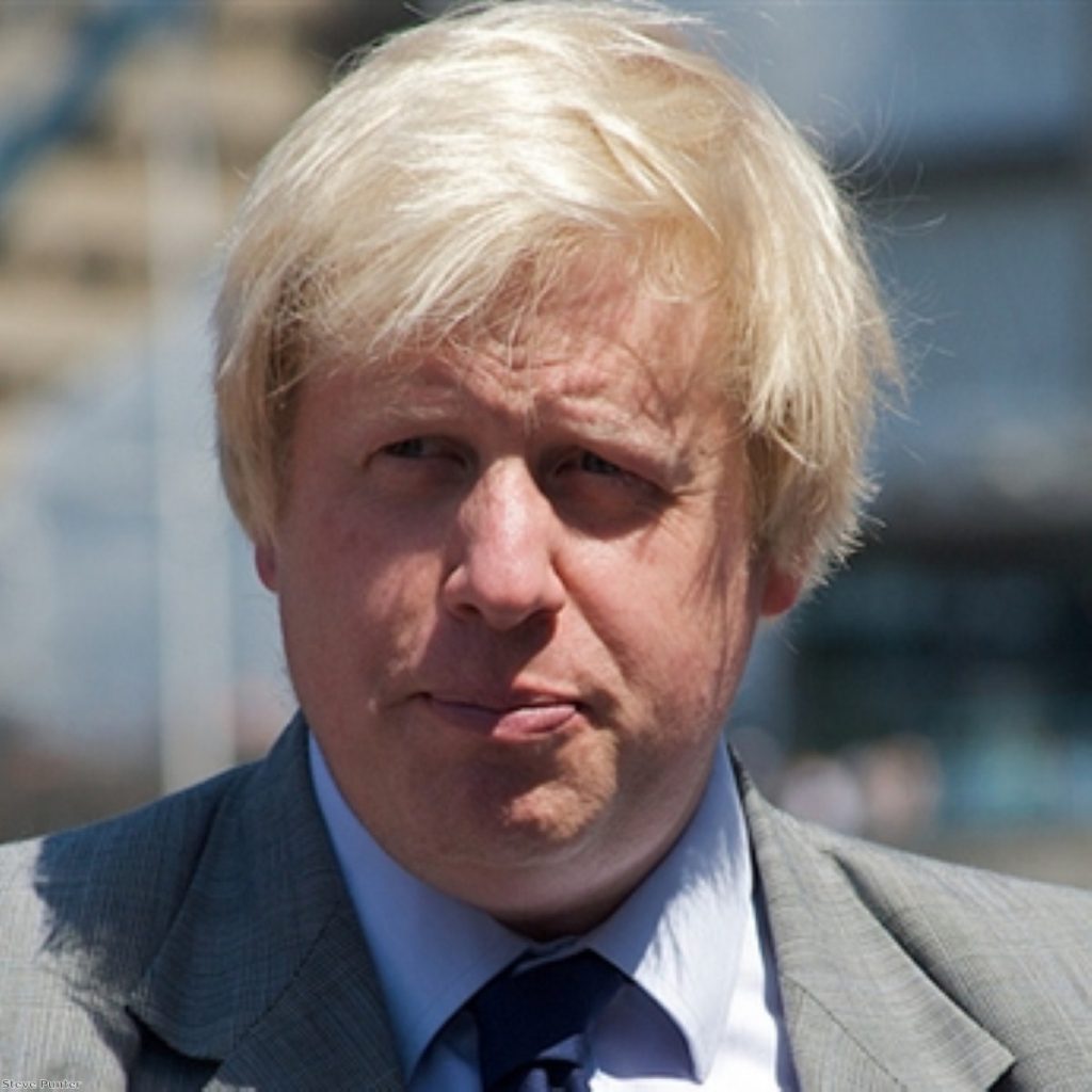 Boris effectively calls Clegg a condom