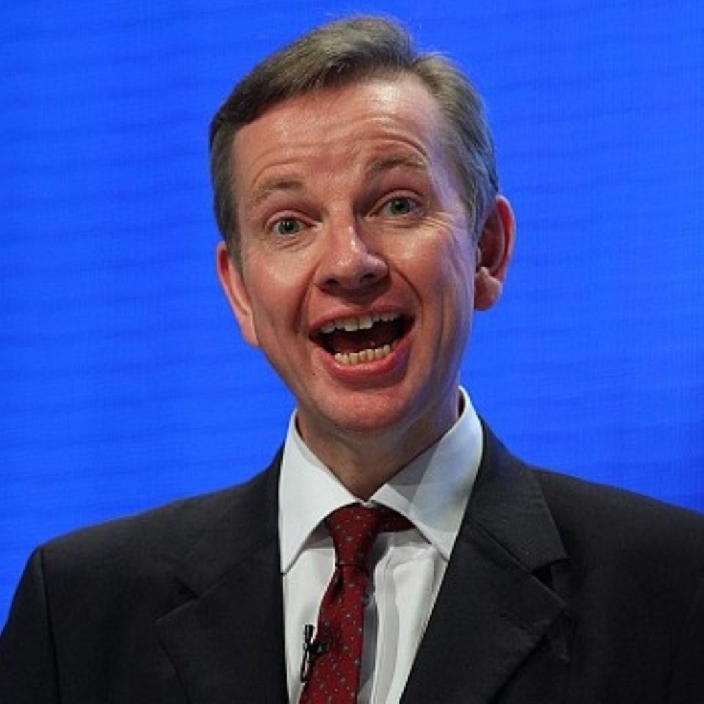 Gove: 'No wackoidal theories'