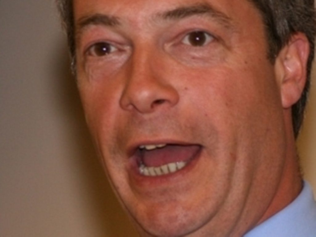 Farage: Entitled to his lunchtime pint 