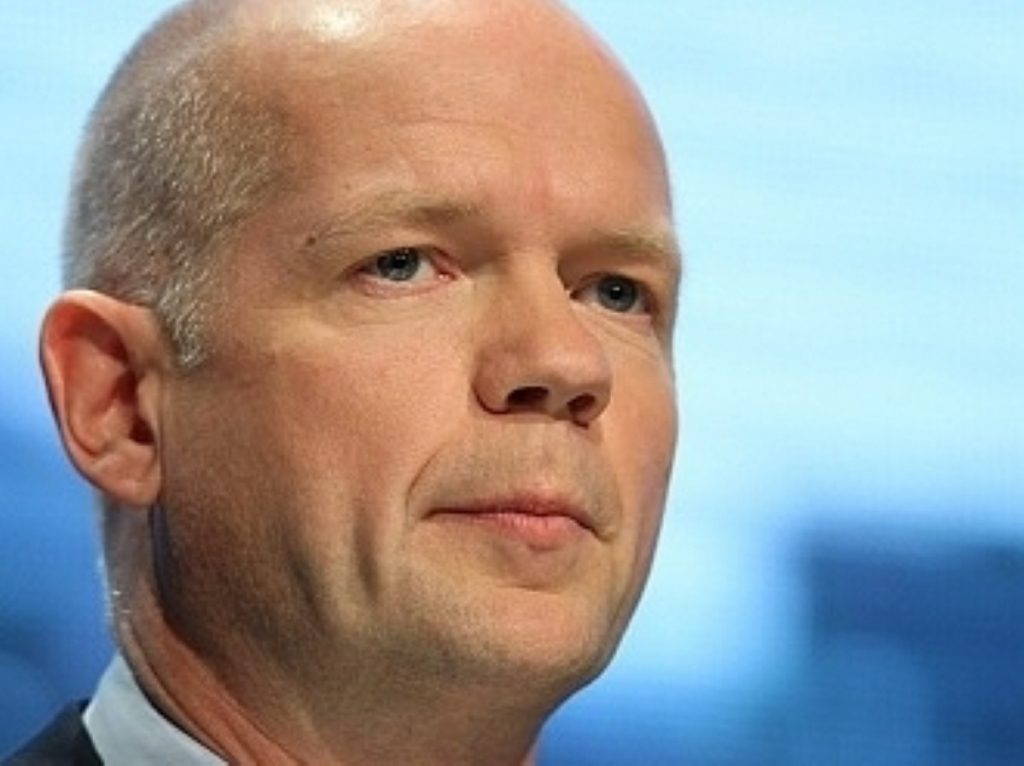 William Hague calls Bashar al-Assad's speech "unconvincing"