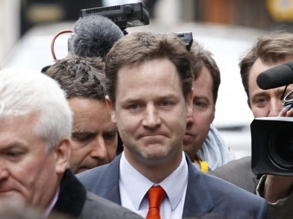 The buck stops with me: Clegg takes responsibility for Rennard allegations  