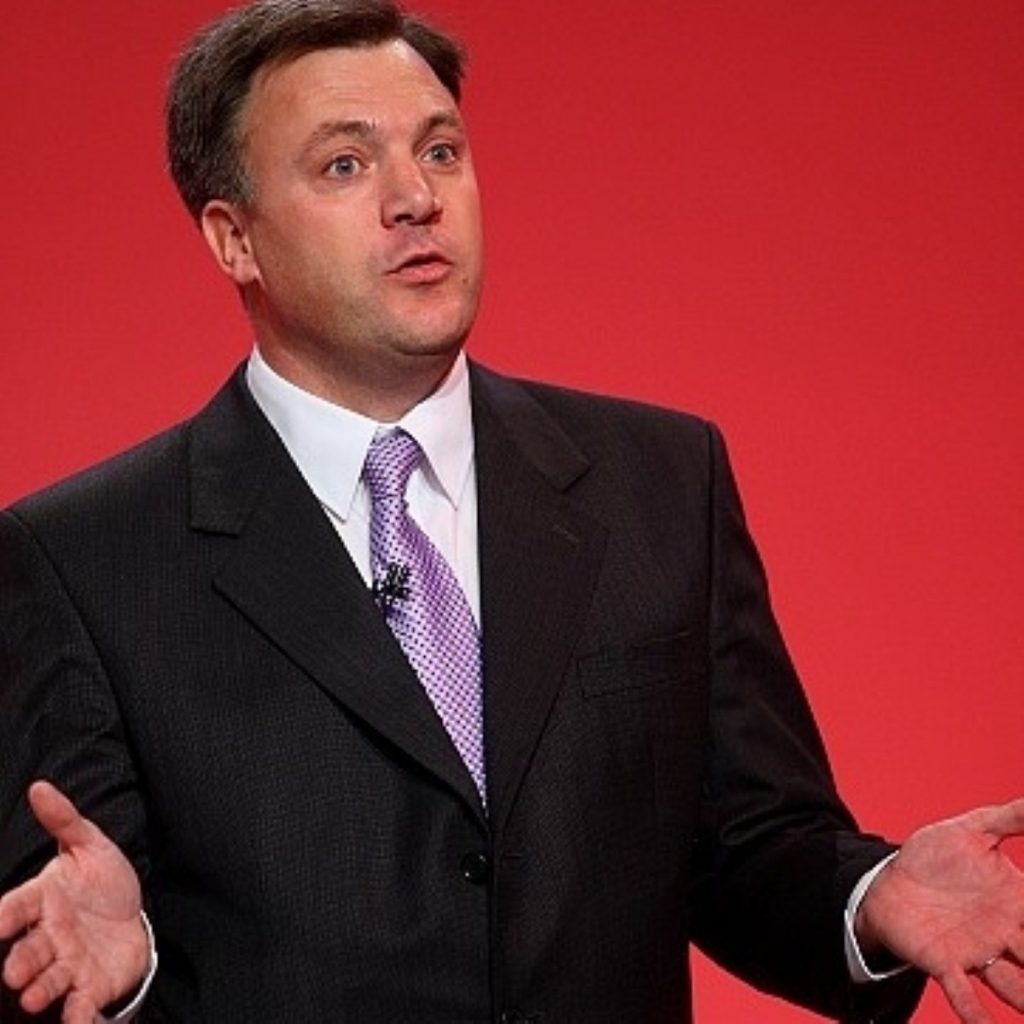 Ed Balls is Labour