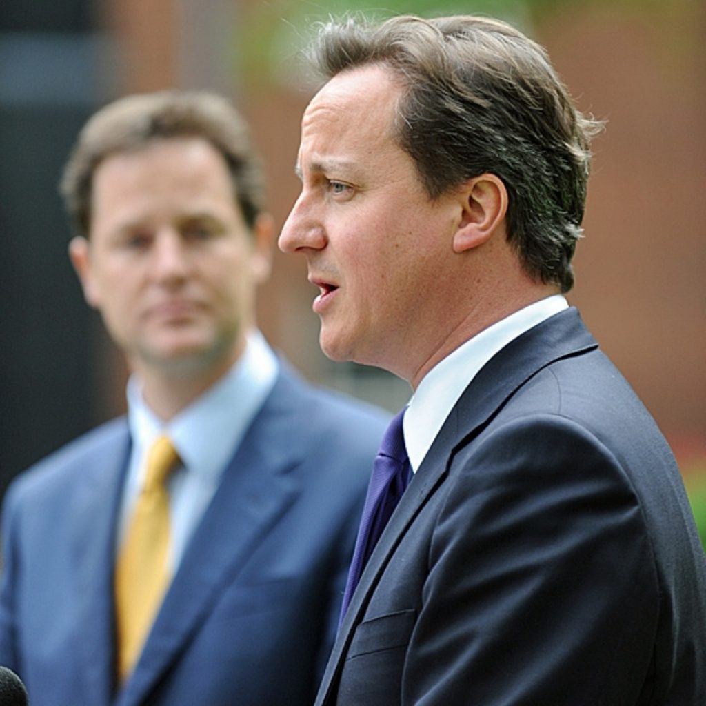 Divided: Cameron and Clegg recall their deal differently