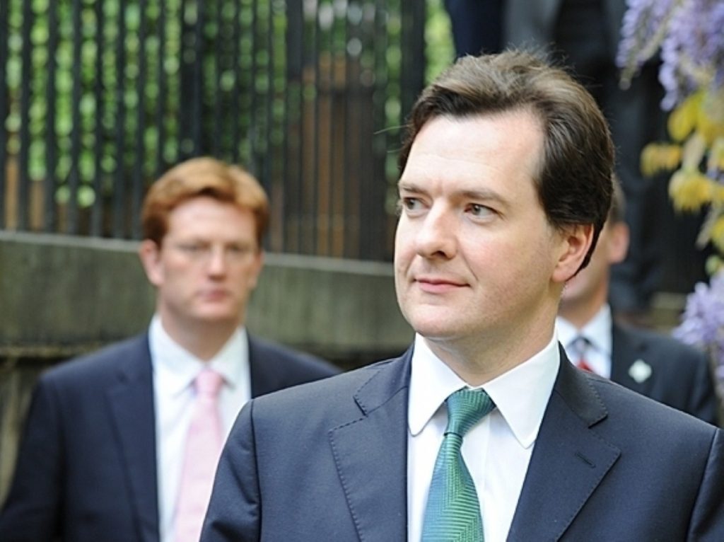 George Osborne with his Lib Dem deputy, Danny Alexander