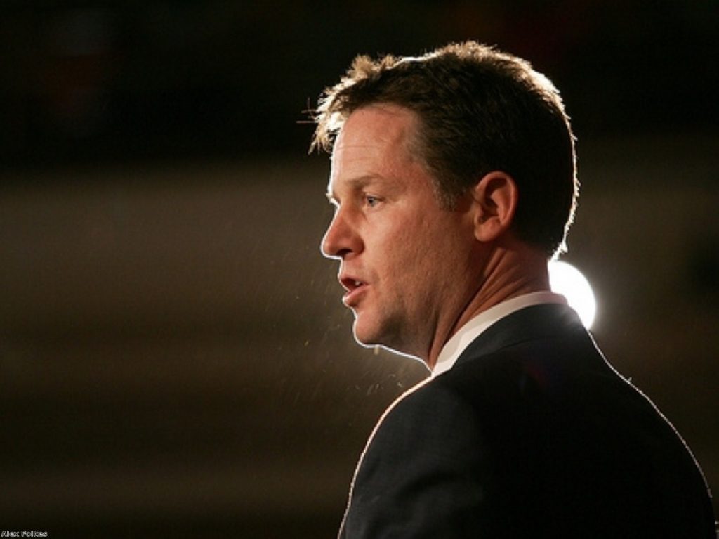 Nick Clegg's pledge was broken by the UKBA