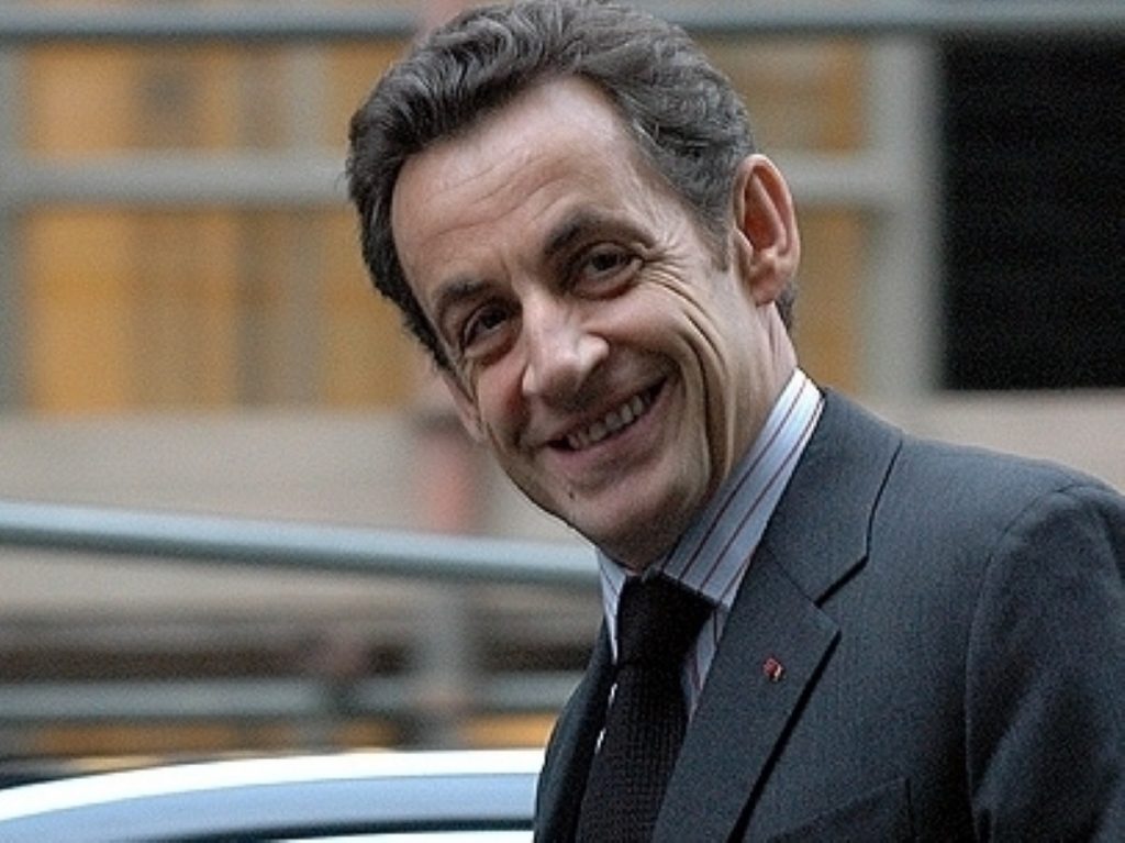 Sarkozy met with Cameron last night