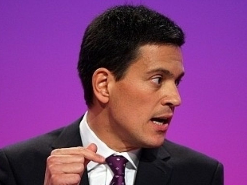 David Miliband is taking time away from frontbench politics