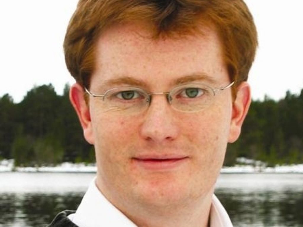 Danny Alexander began work at the Treasury yesterday