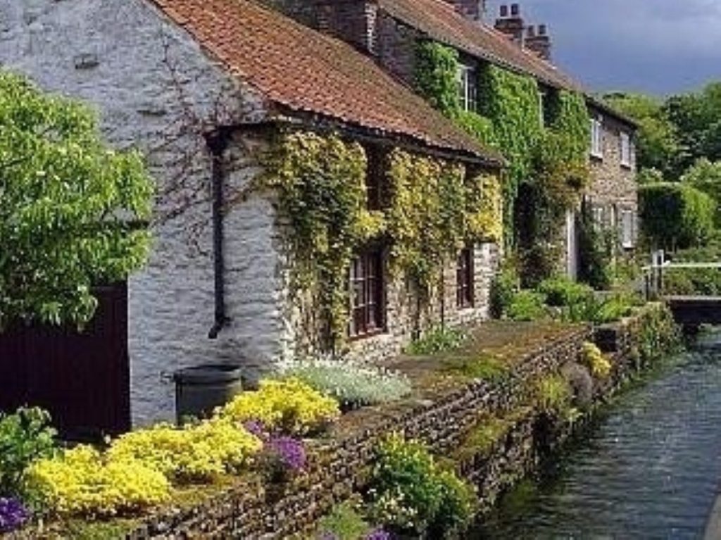 A Yorkshire village. Campaigners say the rural ideal is threatened by social and economic change.