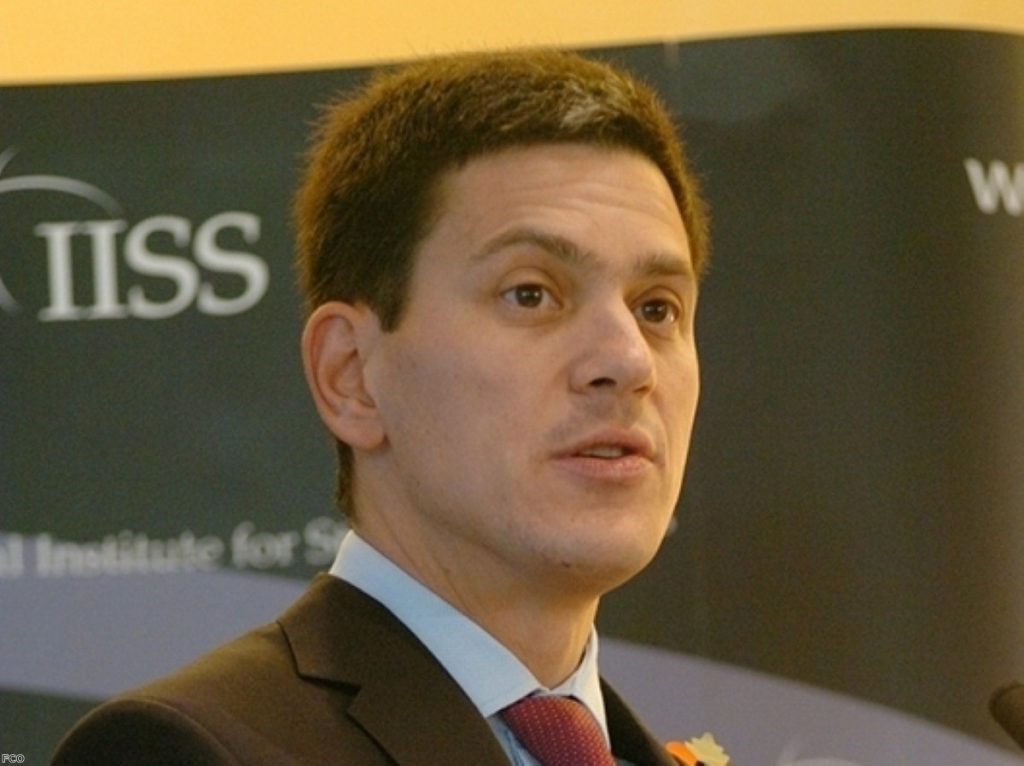 David Miliband was 