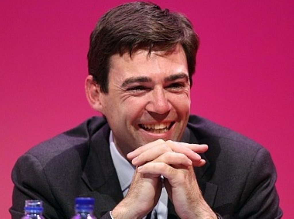 Labour's election coordinator Andy Burnham