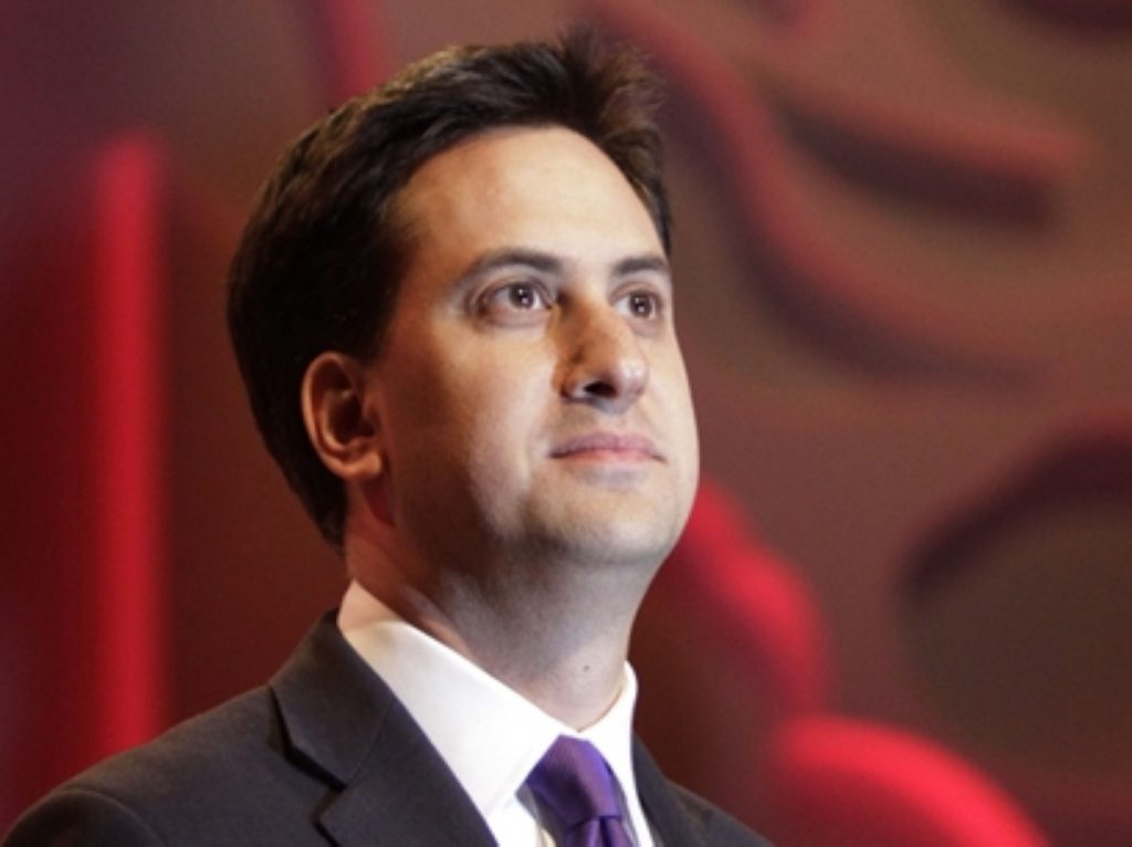 Miliband: 