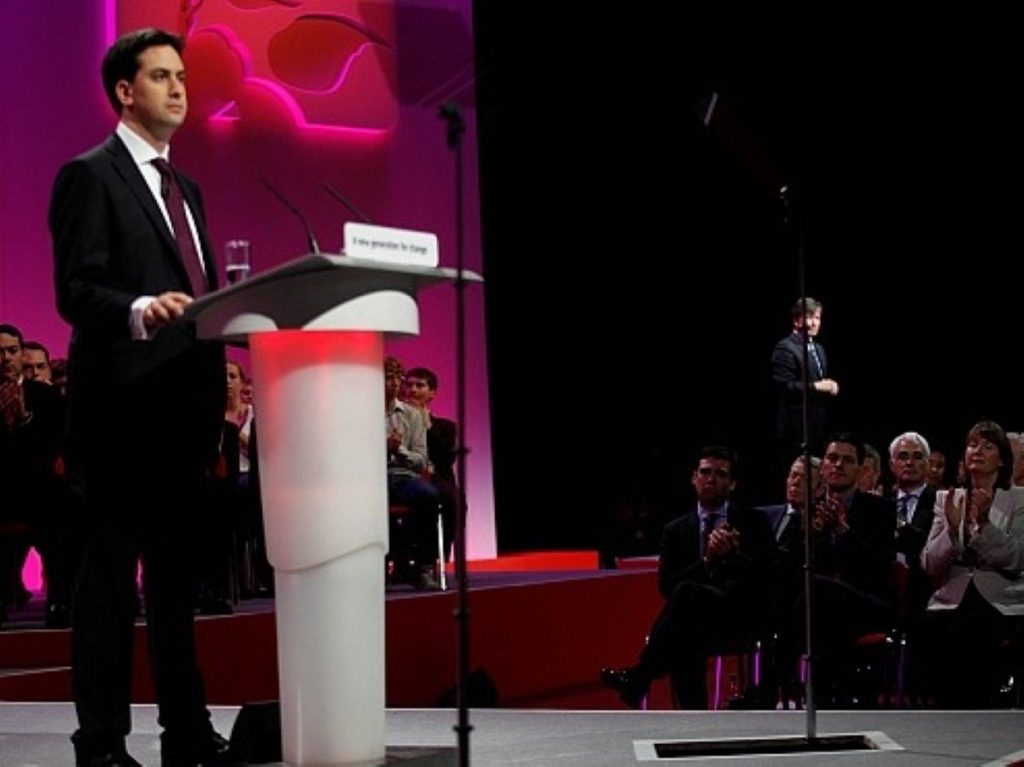 Ed Miliband at last year