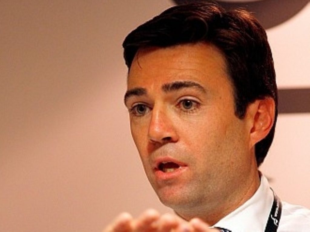 Mr Burnham is unimpressed by Lib Dem trumpeting of the government