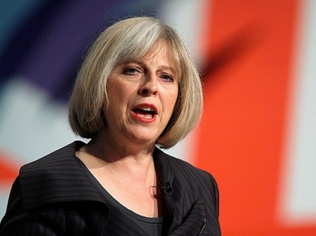 The home secretary claims that the rate of UK immigration is damaging social cohesion 