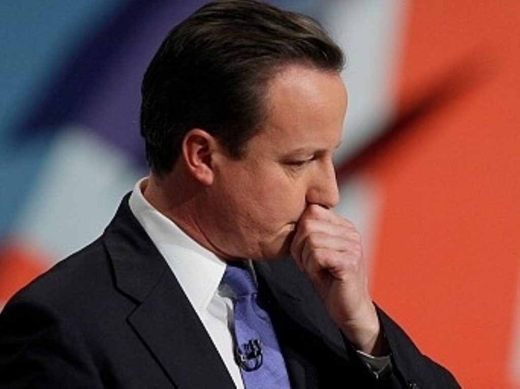 The poll will be worrying news for David Cameron 