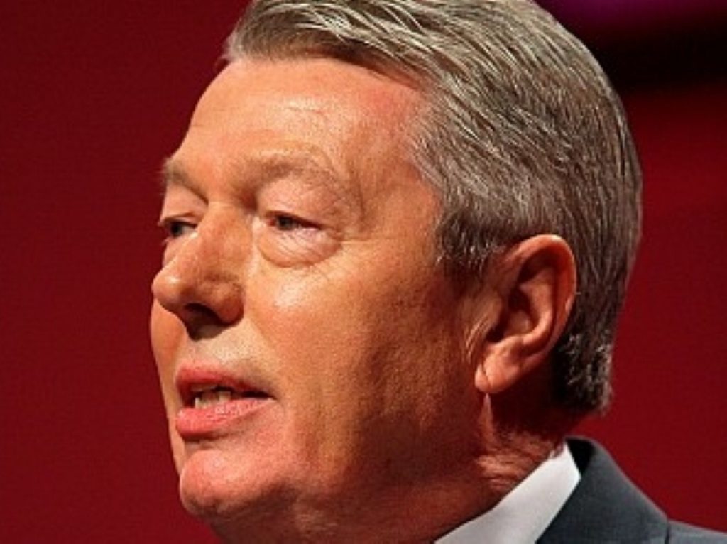 Alan Johnson: 