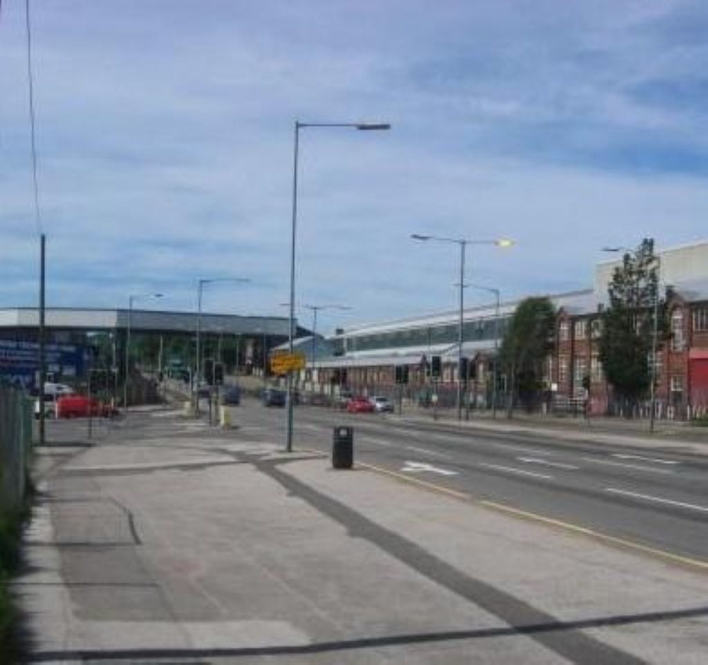 A deserted Longbridge plant