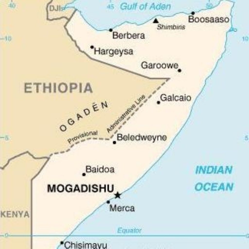 Map of Somalia