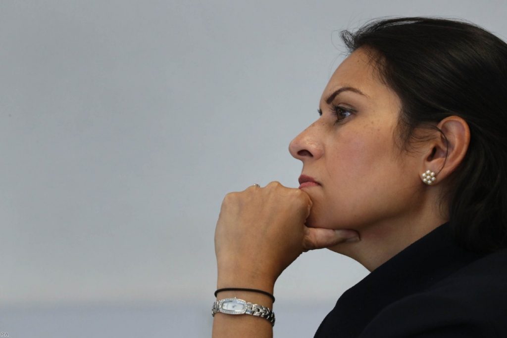 Priti Patel: New asylum legislation on its way.