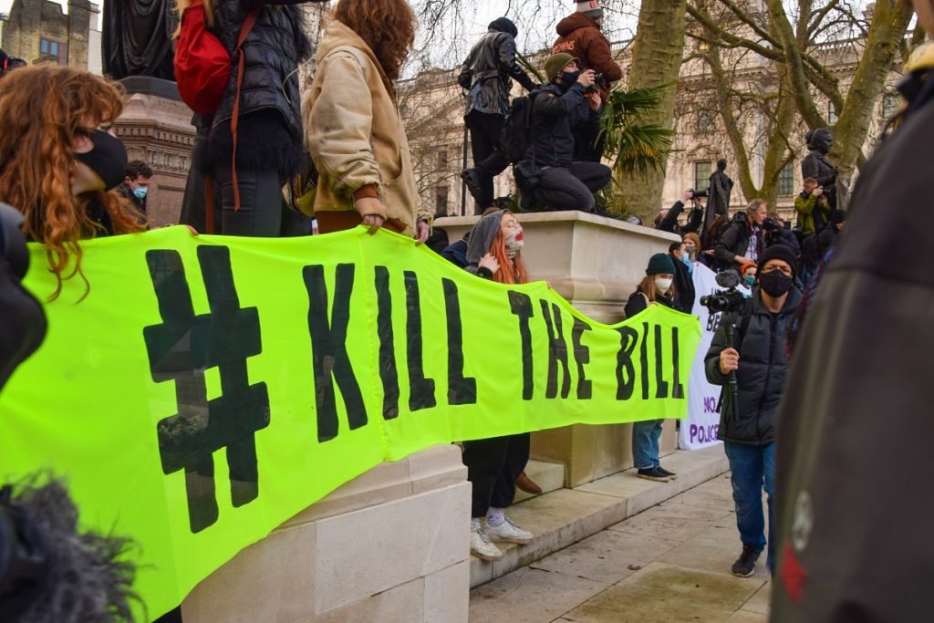 Protest against the anti-protest bill