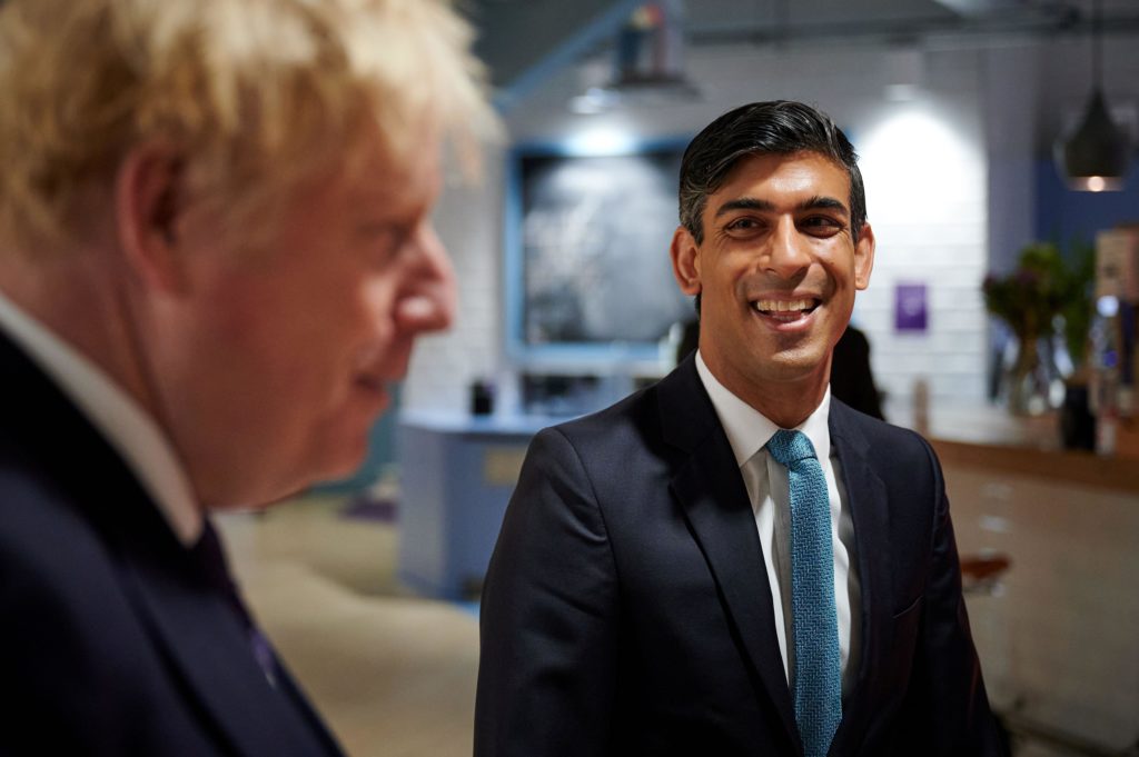 Boris Johnson and Rishi Sunak issued 